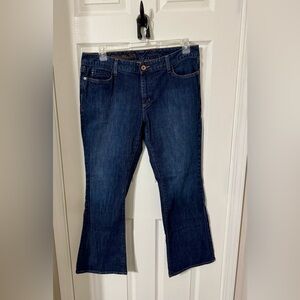 Eddie Bauer Curvy Boot Cut Jeans Size 14S  Women's Blue Jeans